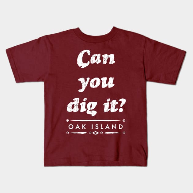 Oak Island Mystery Kids T-Shirt by OakIslandMystery